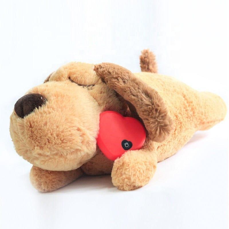 Peluche anti-stress chien  HeartBeat™ – Lucky & family